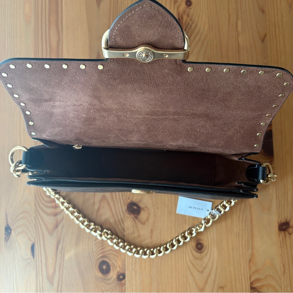 NWOT Coach Morgan Chunky Chain Shoulder bag - Picture 7 of 15